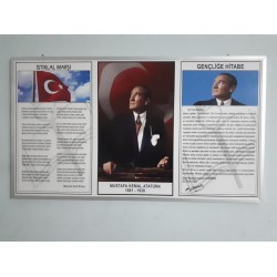 Üçlü Atatürk Resmi